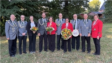 Die erfolgreichen Schützen vom Herbstabschießen