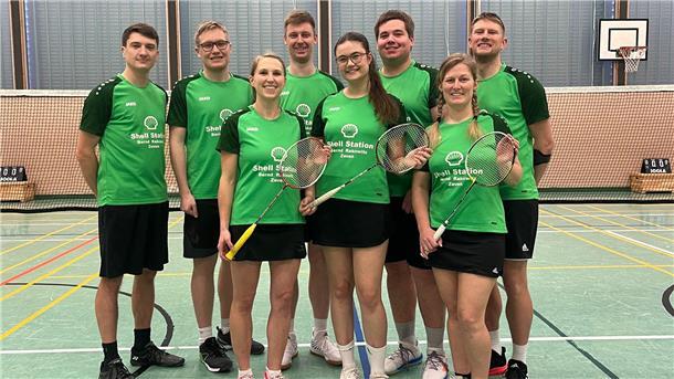 Die erste Badminton-Mannschaft des TuS Zeven