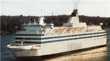 Die „Estonia“ war 1994 auf dem Weg von Tallinn nach Stockholm vor der finnischen Südküste gesunken.