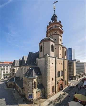 Die evangelisch-lutherische Kirche St. Nikolai in Leipzig