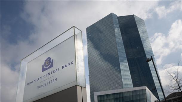 Euro-Währungshüter schieben erhoffte Zinssenkung auf Die EZB in Frankfurt am Main.