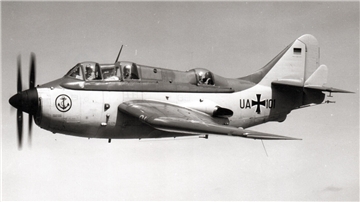Die Fairey Gannet war das erste Flugzeugmodell des MFG 3.