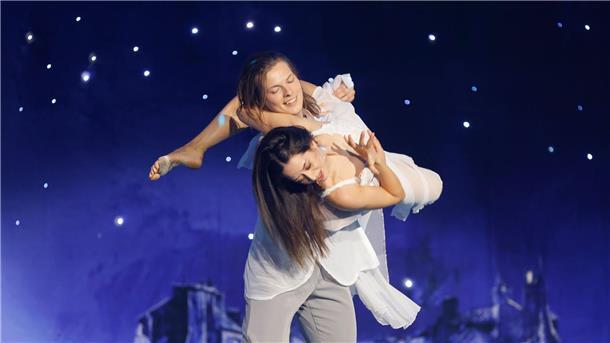 „Let’s Dance“-Finale: Kann sich wieder ein Kelly krönen? Die Favoriten: Gabriel Kelly und Malika Dzumaev.