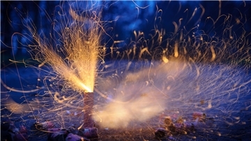 Die Feinstaub-Belastung ist an Silvester durch die Böller bis zu 30 Mal höher als der Grenzwert.