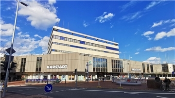 Die Filiale von Galeria Kaufhof in Hamburg-Harburg sol Ende Juni 2023 schließen.
