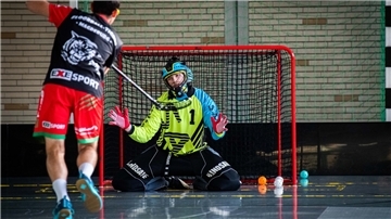Die Floorballer der Sailors Bremerhaven haben bislang am Kleinfeld-Spielbetrieb teilgenommen. Sie streben aber einen Wechsel aufs Großfeld an.