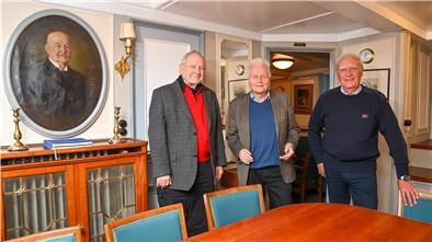 Diedrich Malchow, Claus Jäger und Alexander Ganse.