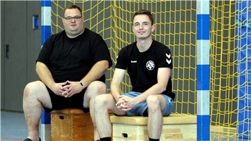 Die Frauen wird Boris Geyer (links) trainieren, Daniel Rosemeyer agiert als Herren-Spieler-Trainer.