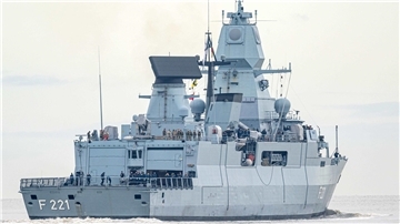 Die Fregatte „Hessen“ ist auf dem Heimweg nach Wilhelmshaven.