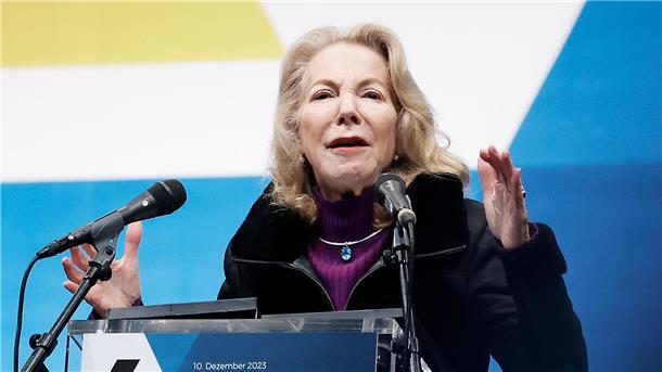 US-Botschafterin in Deutschland kehrt zurück in die USA Die frühere Politikprofessorin Amy Gutmann ist seit Februar 2022 Botschafterin in Berlin.
