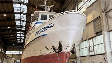 Die Geestemünde muss in die Werft.