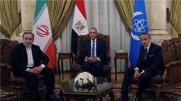 Iran und IAEA vereinbaren Weg zu neuen Atominspektionen Die Gespräche zu den Atominspektionen fanden in Kairo statt.