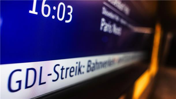 Lokführer legen wieder die Arbeit nieder Warnstreik