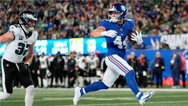 Die Giants hatten die Heimpartie gegen die Eagles überraschend gut im Griff.