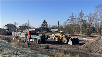 Schienenbauarbeiten