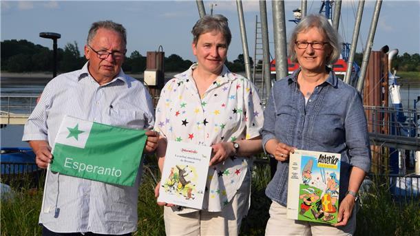 Stefan Krieghoff (von links), Anne Höpken und Brigitte Kranz
