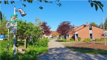 Die Grundschule am Wilden Moor.