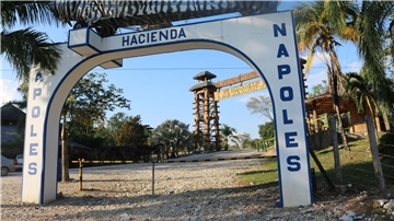 Die „Hacienda Nápoles“ war das Luxusanwesen von Drogenboss Pablo Escobar. (Archivbild)