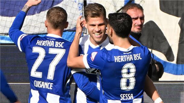 Die Hertha sorgte für die erste Saisonniederlage des KSC.