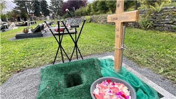 Die in Friedland mutmaßlich getötete Liana wurde auf dem Friedhof in Heilgenstadt beigesetzt.