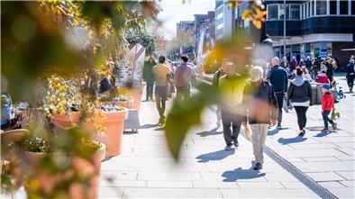 Die Innenstadt ist nicht an allen Tagen so belebt wie auf diesem Archivbild. Das will die Erlebnis 2023 ändern. 