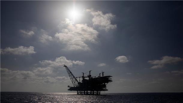 Die israelische Plattform Leviathan zur Förderung von Erdgas im Mittelmeer.