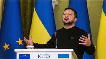 „Die kalten Winternächte des Euromaidan haben Europa für immer verändert“: Wolodymyr Selenskyj.