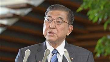 Die Koalition von Japans Regierungschef Ishiba hat in beiden Parlamentskammern keine Mehrheit mehr. (Archivbild)