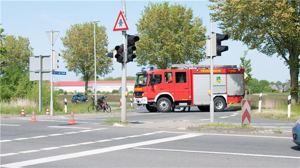 Die Kreuzung Oldenburger Straße/B212 kurz nach dem Unfall: Das Urteil des Nordenhamer Amtsgerichtes, das später vom Oldenburger Landgericht bestätigt worden war, ist jetzt rechtskräftig geworden.