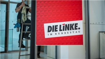 Die Linke im Bundestag verliert ihren Fraktionsstatus. Der bisherige Fraktionssaal im Reichstagsgebäude ist schon geräumt.