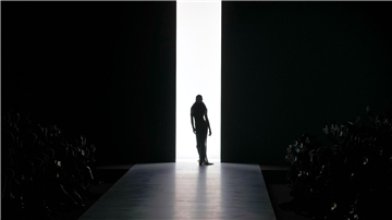 Die Modeschau von Dolce & Gabana für die Herbst-Winter-Kollektion 2023-24 bei der Fashion Week in Mailand.