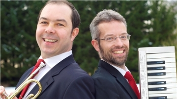 Die Musiker Jürgen Hahn (links) und Jan-Hendrik Ehlers