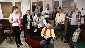Die Nachmittagsvorstellung der Theatergruppe Oldendorf im Zevener Rathaussaal am kommenden Sonntag ist bereits ausverkauft.