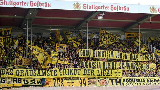 Die neuen Auswärtstrikots sorgten bei vielen BVB-Fans für Unmut.