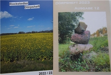 Die neuen Dörpshefte für Ostereistedt und Rockstedt sind erhältlich.