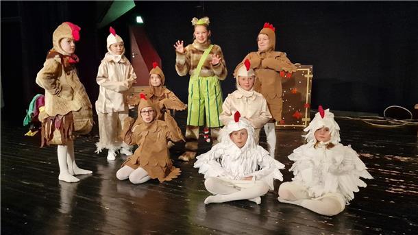 Probe des Weihnachtsstücks „Morgen Findus wird’s was geben“ bei der Niederdeutschen Bühne Brake