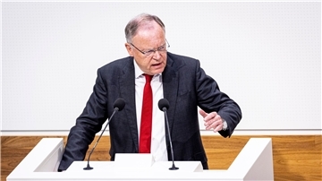 Die niedersächsische SPD um Ministerpräsident Stephan Weil steuert auf eine Wiederwahl zu.