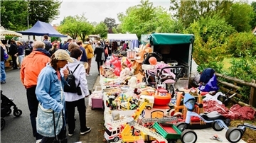 Die Online-Anmeldung für den Flohmarkt in Lauenbrück läuft.