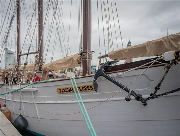 Maritime Tage Bremerhaven: So wohnt man unter Deck der schönsten Schiffe (Fotos) Die „Pascual Flores“ ist ein ehemaliger Frachtensegler.