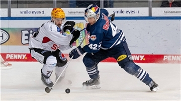 Die Pinguins um Stürmer Colt Conrad (links) zeigten eine starke Leistung in München, gingen aber leer aus.