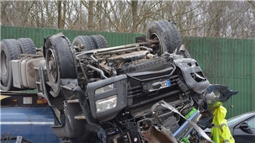 UNfall Lkw 