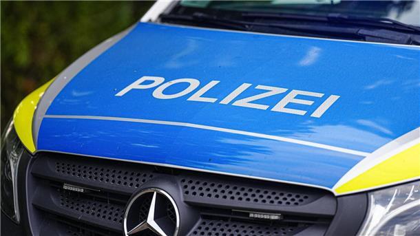 Front eines Streifenwagens.