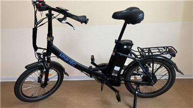 Die Polizei hat Ende August in Stotel dieses E-Klapprad sichergestellt und glaubt, dass es gestohlen wurde. Nur weiß sie nicht, wem es gehört. 