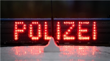 Der Schriftzug „Polizei“
