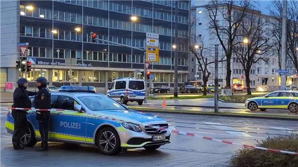 Die Polizei in Karlsruhe war im Großeinsatz.