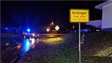 Die Polizei war in Aßlar-Bechlingen im Einsatz. 
