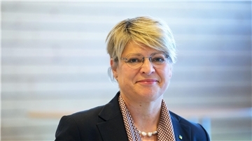 Die Präsidentin der Deutschen Rentenversicherung: Gundula Roßbach.