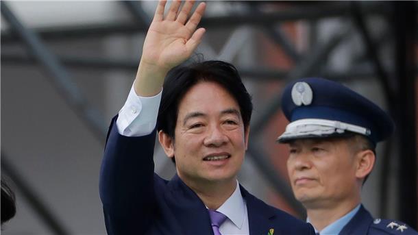 Neuer Präsident Taiwans vereidigt - Forderungen an China Die Präsidentschaftswahl am 13. Januar hatte Lai Ching-te deutlich für sich entschieden.