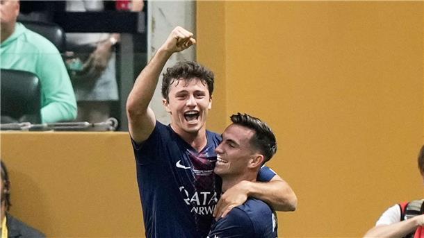 Die PSG-Stars hatten allen Grund zum Jubeln. 