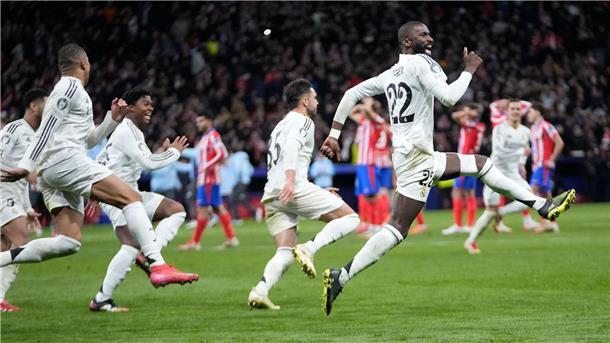 Die Real-Stars provozierten mit ihren Gesten und ihrem Jubel die Atlético-Fans